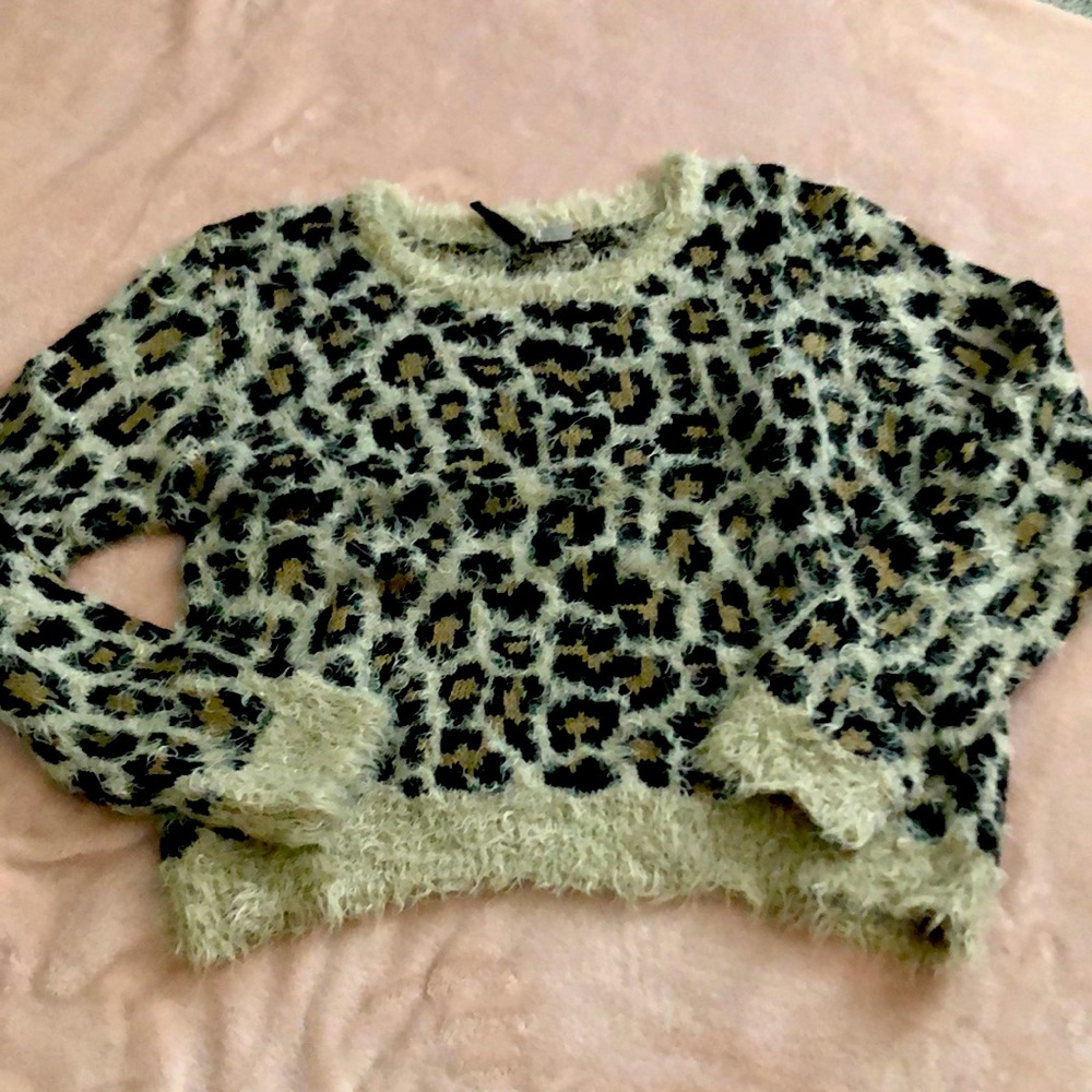 Animal Print Sweater